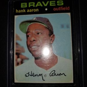 1971 TOPPS MLB HANK AARON